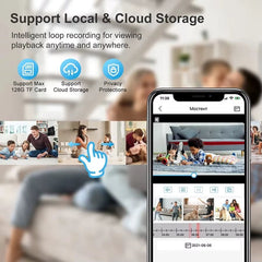 Cámara Bombilla 360º WiFi con Visión Nocturna – Seguridad Inteligente para el Hogar - BestTek DRS