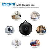 Cámara Mini WiFi Escam V380 1080P – Vigilancia Interior con Visión Nocturna - BestTek DRS