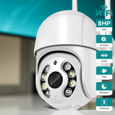 Cámara PTZ Mini 4K WiFi con Seguimiento Automático – Visión Nocturna y Zoom Digital - BestTek DRS