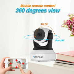 Cámara WiFi Vstacram C24S 3MP – Vigilancia Interior con Detección de Movimiento - BestTek DRS