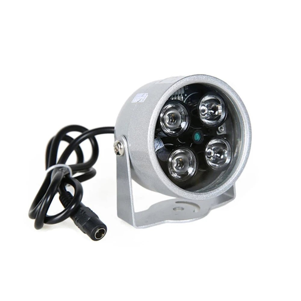 Foco Infrarrojo 850nm para Cámaras CCTV – Luz IR de Largo Alcance Exterior - BestTek DRS