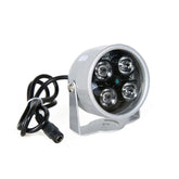 Foco Infrarrojo 850nm para Cámaras CCTV – Luz IR de Largo Alcance Exterior - BestTek DRS