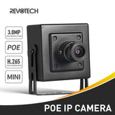 Mini Cámara IP POE 3MP H.265 – Vigilancia Profesional con Visión Nocturna - BestTek DRS
