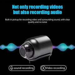 Mini Cámara X5 WiFi 1080P – Detección de Movimiento y Visión Nocturna - BestTek DRS