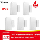 Pack Sensores WiFi DW2 Tuya – Alarma Inteligente para Puertas y Ventanas - BestTek DRS