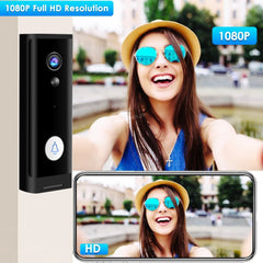 Timbre Inteligente Tuya WiFi – Cámara de Puerta 1080P con Sensor de Movimiento - BestTek DRS