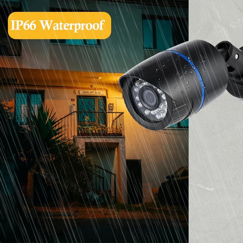 Cámara Bala POE IP65 – Exterior Impermeable con Visión Nocturna IR 30 m - BestTek DRS