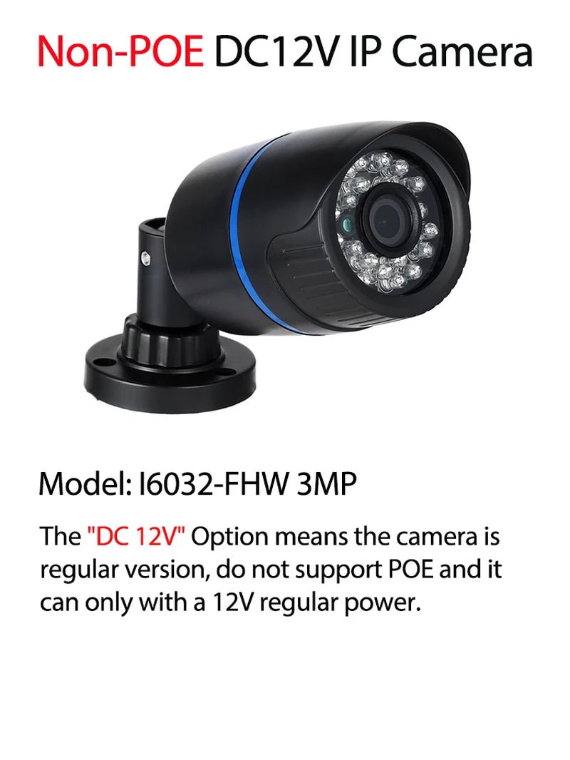 Cámara Bala POE IP65 – Exterior Impermeable con Visión Nocturna IR 30 m - BestTek DRS