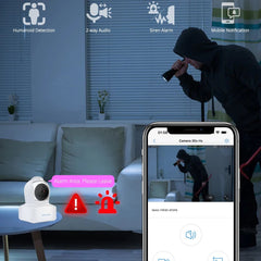 Cámara Domo PTZ WiFi 4MP – Seguimiento Humano y Audio Bidireccional - BestTek DRS