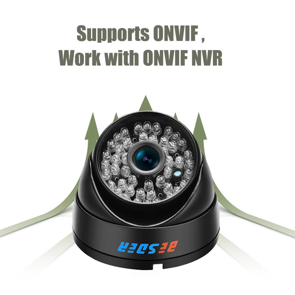 Cámara Gran Angular 1080P Antivandálica – Visión Nocturna y Detección de Movimiento - BestTek DRS