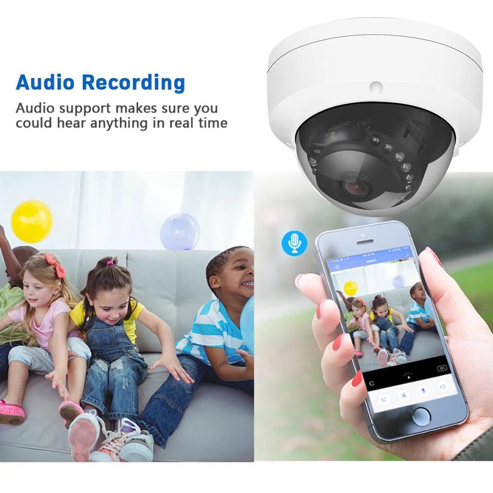 Cámara IP POE Antivandálica 5MP H.265 – Seguridad Profesional Exterior - BestTek DRS