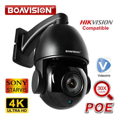 Cámara PTZ POE Exterior 5MP – Zoom Óptico 30X y Visión Nocturna 80 m - BestTek DRS