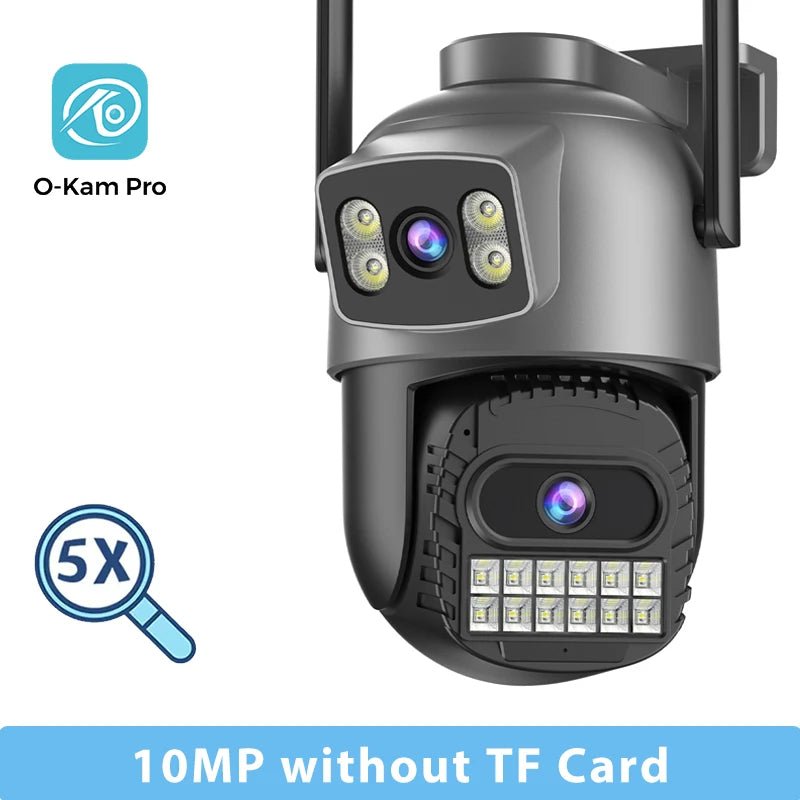 Cámara PTZ WiFi Exterior 15MP – Zoom Digital 10X y Detección Humana - BestTek DRS