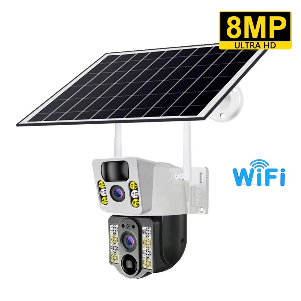 Cámara Solar 4K 8MP 4G – Seguridad Exterior sin Cables ni Electricidad - BestTek DRS