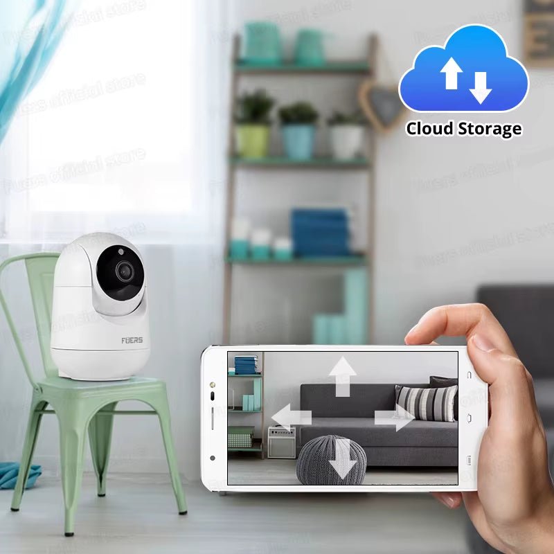 Cámara WiFi Tuya 5MP Interior – Detección de Movimiento y Audio Bidireccional - BestTek DRS