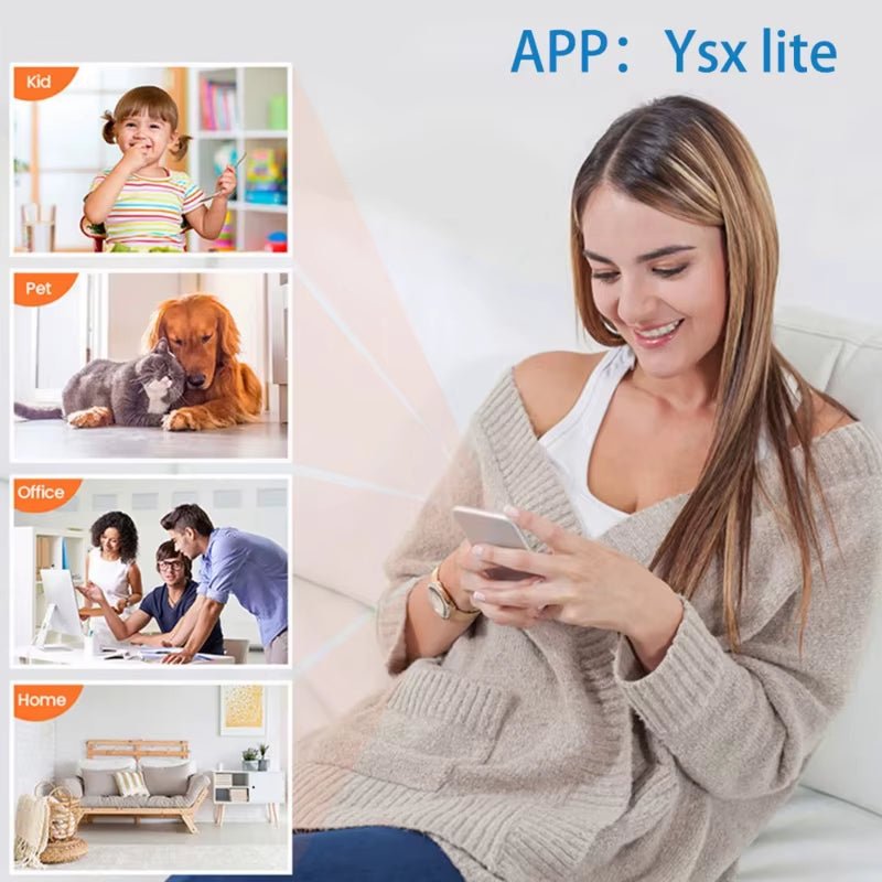 Cámara X5 Mini HD WiFi – Seguridad Inteligente con Grabación en Tarjeta SD - BestTek DRS