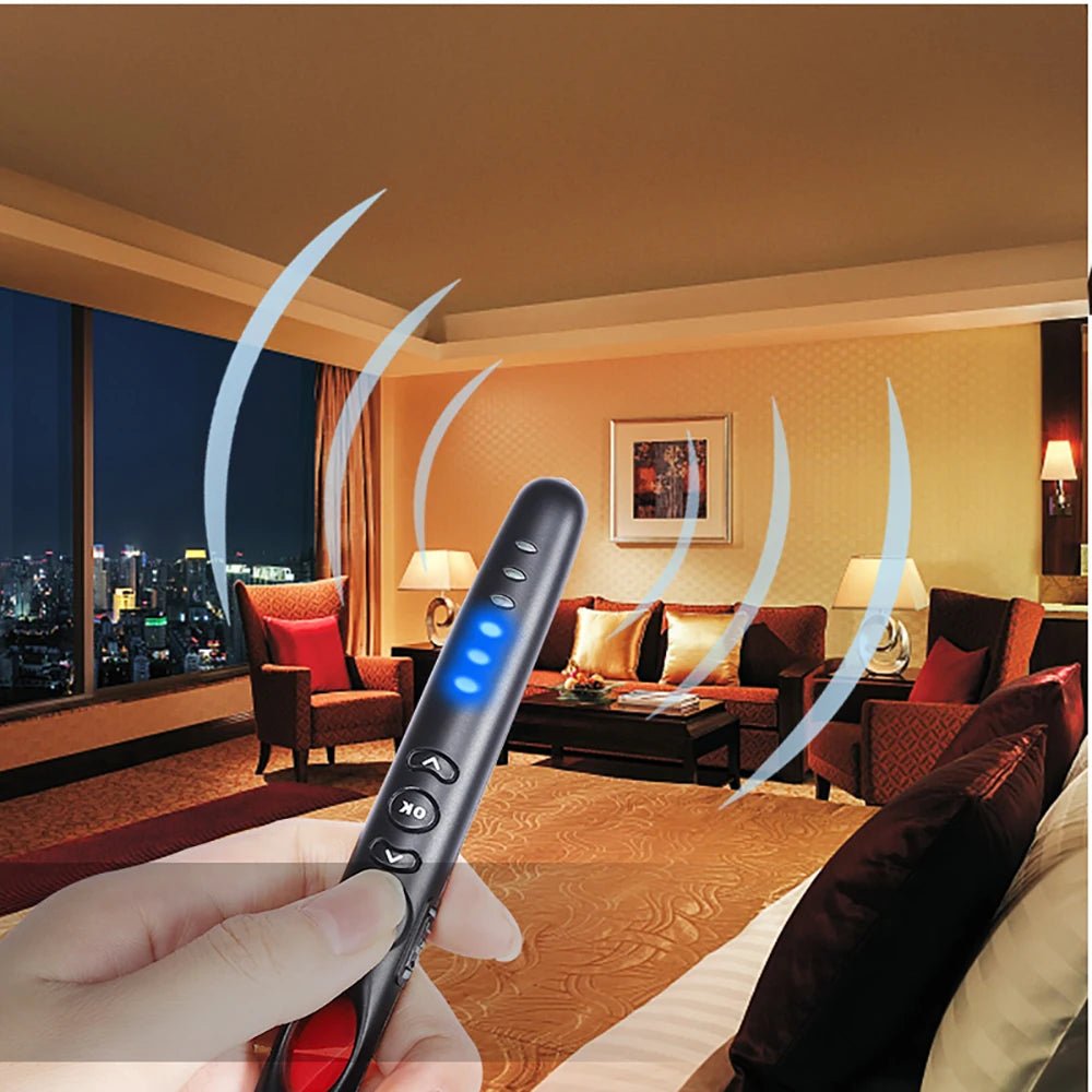 Detector Antiespía G718 – Localizador de Cámaras Ocultas y Señales Inalámbricas - BestTek DRS