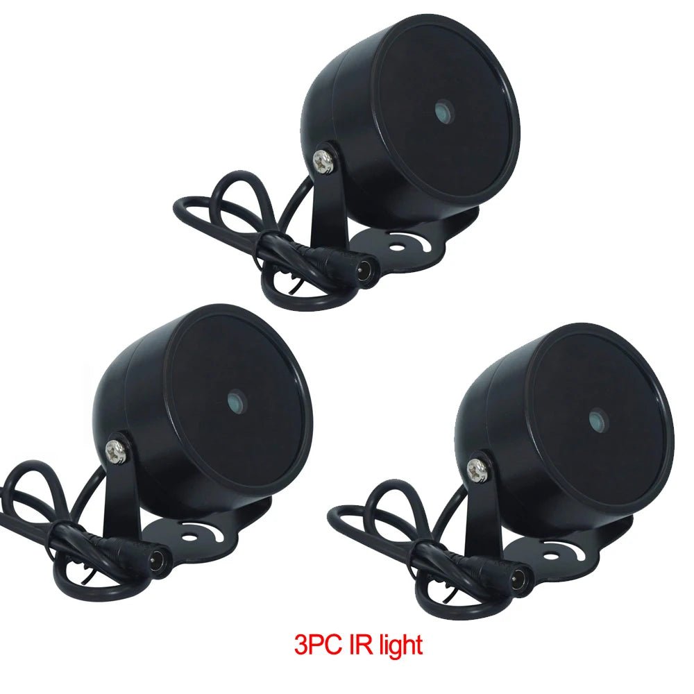 Foco Infrarrojo 850nm para Cámaras CCTV – Luz IR de Largo Alcance Exterior - BestTek DRS