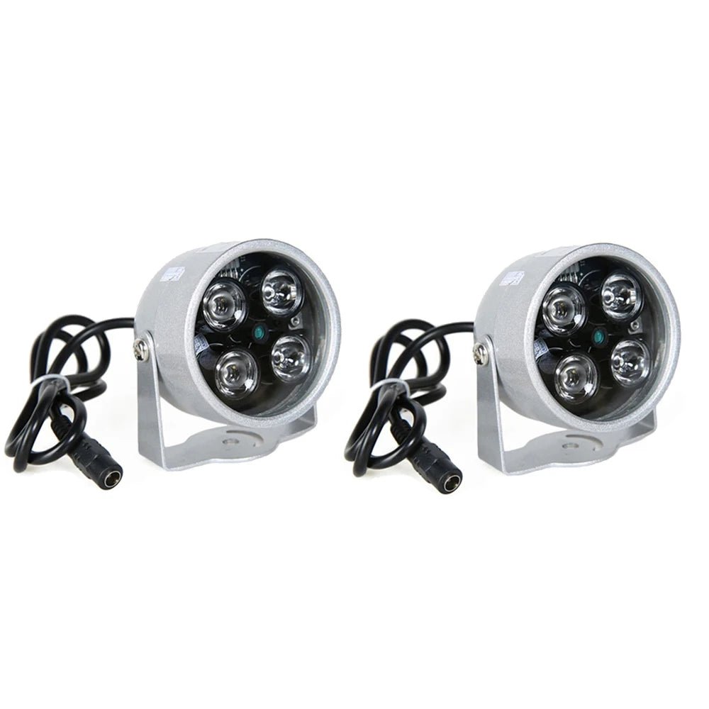 Foco Infrarrojo 850nm para Cámaras CCTV – Luz IR de Largo Alcance Exterior - BestTek DRS