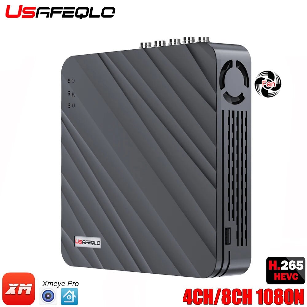 Grabador DVR 4/8 Canales AHD – Sistema CCTV Full HD 1080P con Salida HDMI - BestTek DRS