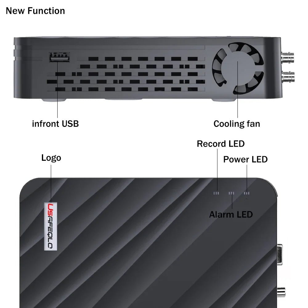 Grabador DVR 4/8 Canales AHD – Sistema CCTV Full HD 1080P con Salida HDMI - BestTek DRS