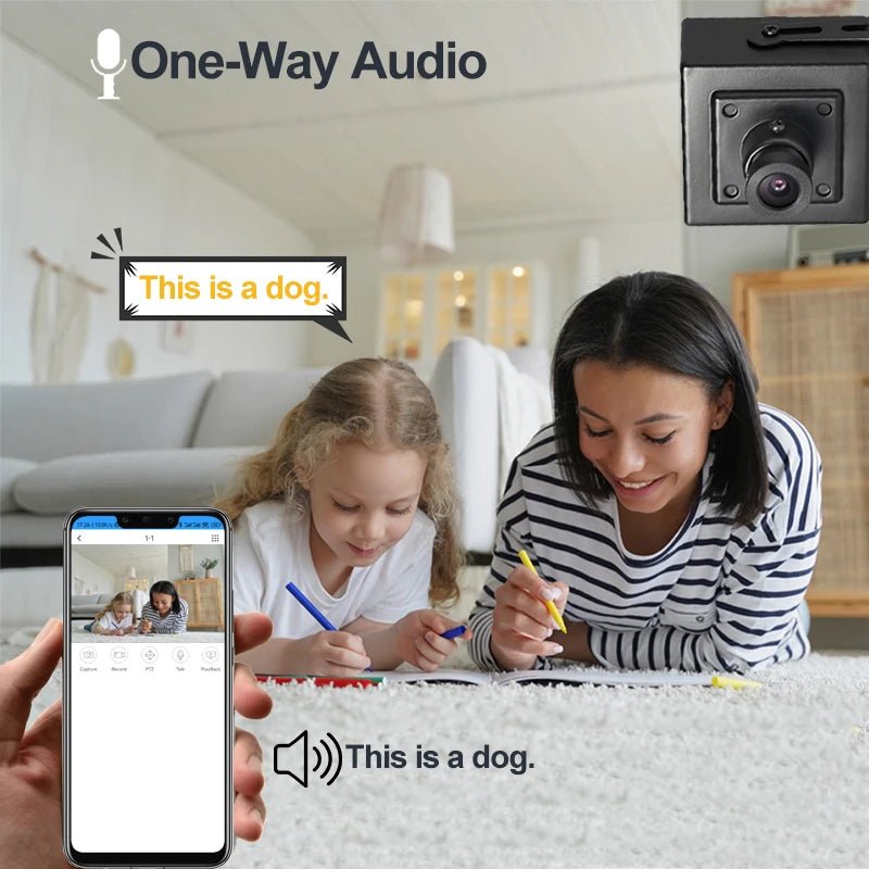 Mini Cámara IP POE 3MP H.265 – Vigilancia Profesional con Visión Nocturna - BestTek DRS