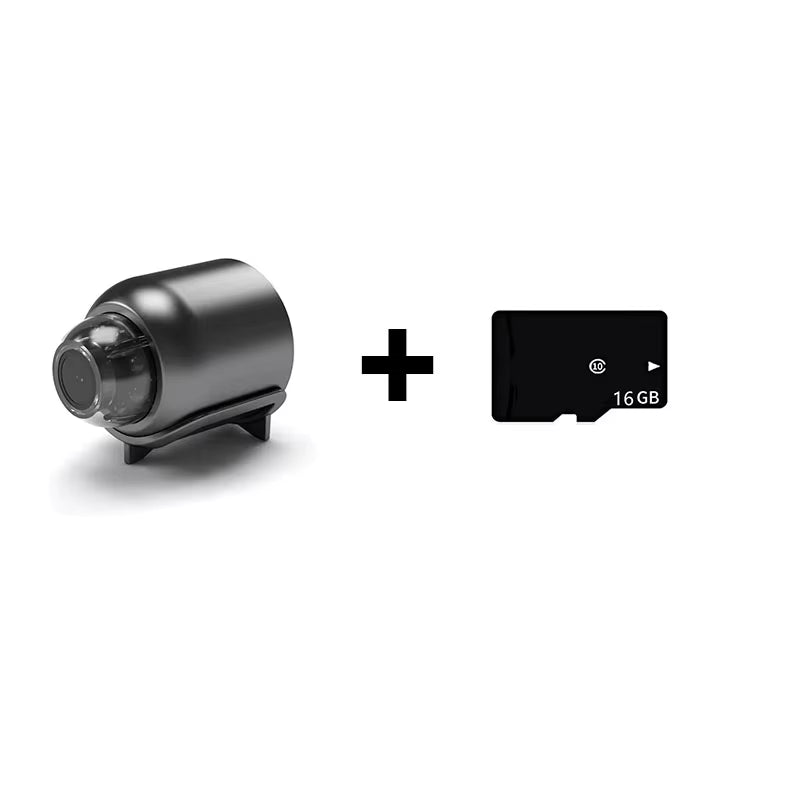 Mini Cámara X5 WiFi 1080P – Detección de Movimiento y Visión Nocturna - BestTek DRS