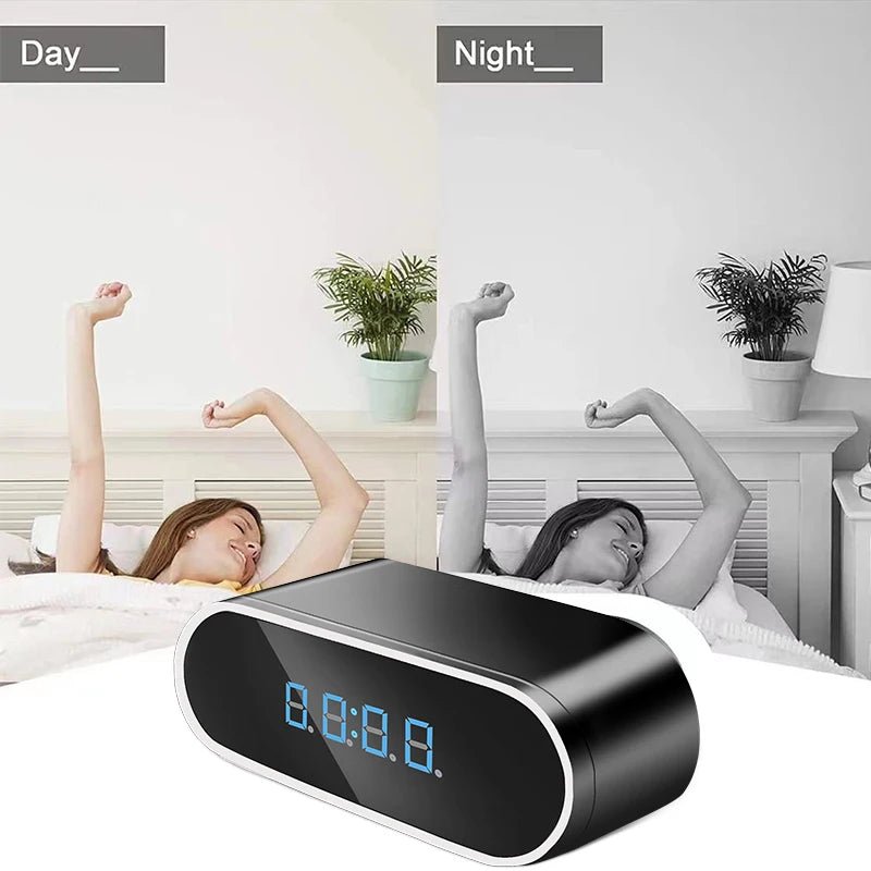 Reloj Despertador con Cámara Espía Full HD – Vigilancia Discreta con Grabación - BestTek DRS