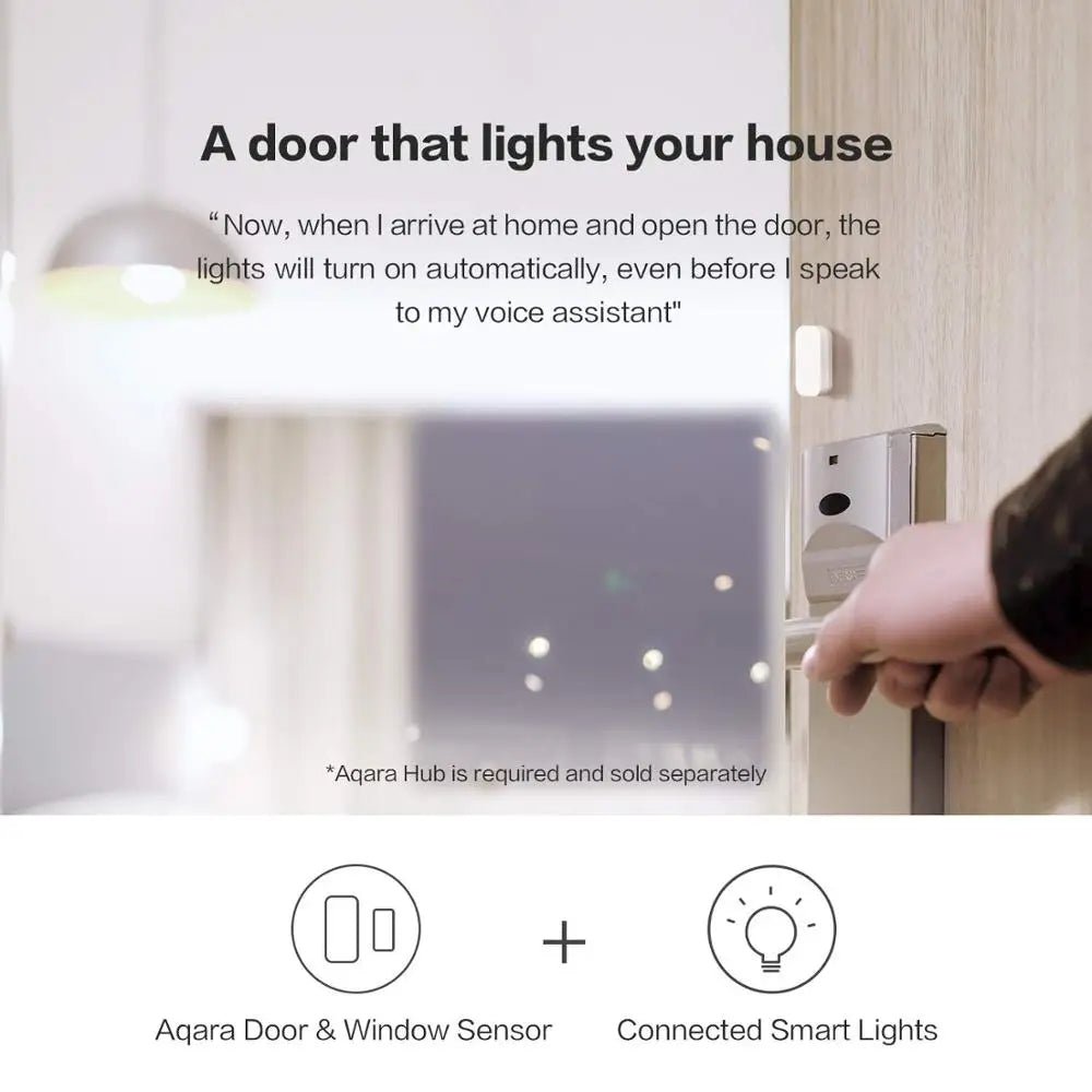 Sensor de Puerta y Ventana Zigbee – Alarma Inalámbrica Compatible con Tuya - BestTek DRS